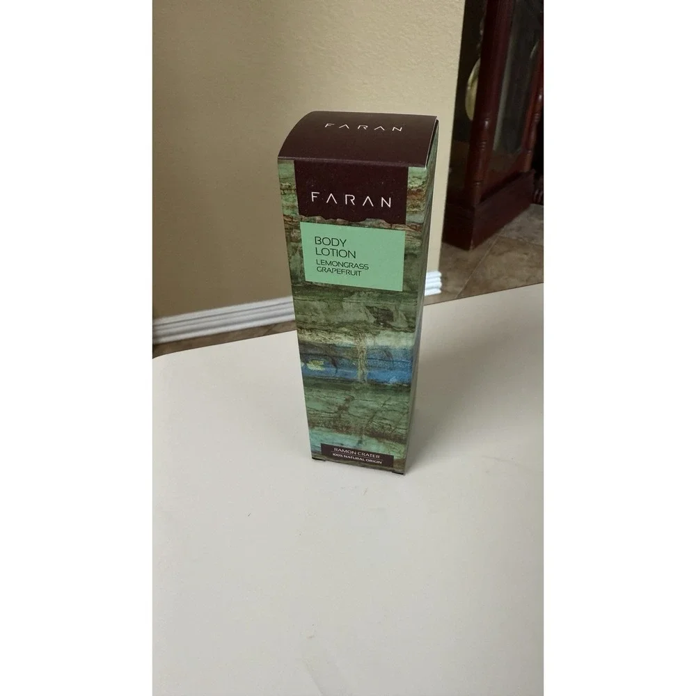 NIB Faran Body Lotion Lemongrass‎ Grapefruit 100% Natural Made In Israel